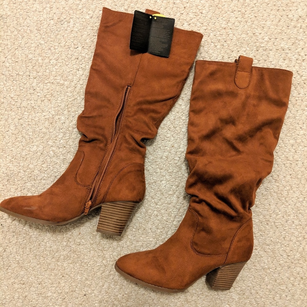 Forever 21 - Brown Heel Boots *worn once*